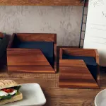 GenWare Acacia Wood Serviette Holder 14 x 10cm 3 LFST1023012