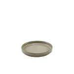 Terra Porcelain Grey Low Presentation Plate 14cm - Pack of 12 6 LP PG14 B