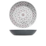 Grey Marrakesh Melamine Bowl 42.5 x 8cm 2 MK430939