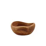 GenWare Olive Wood Rustic Bowl 15cm - Pack of 6 3 OWRB15 A