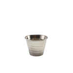 GenWare Stainless Steel Ribbed Ramekin 71ml/ 2.5oz - Pack of 24 2 RAMSTR2
