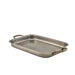 GenWare Vintage Steel Deep Tray 33 x 23.5cm - Pack of 3 2 SDT3323V