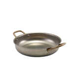 GenWare Vintage Steel Round Dish 22 x 5cm - Pack of 6 2 SRD22V