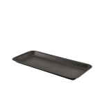 GenWare Black Vintage Steel Tray 36 x 16.5cm 2 SST3616BKV