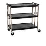 GenWare Large 3 Tier Foldable Trolley 2 TROLFLD L
