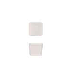 White Tokyo Melamine Small Bento Box Insert 8.3 x 7cm - Pack of 6 2 TY080445
