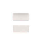 White Tokyo Melamine Middle Bento Box Insert 16.9 x 8.3 x 7cm - Pack of 6 2 TY160445