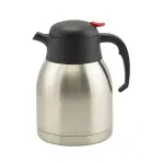 St/St Vacuum Push Button Jug 1.5L 2 V1599