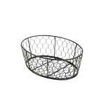 Black Wire Basket 24X18X8.5cm - Pack of 6 2 WB2317BK