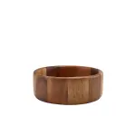GenWare Acacia Wood Straight Sided Bowl 16cm 2 WBWLS16