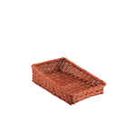 Wicker Display Basket 40X25X12cm - 6cm Front 2 WDB 4025S