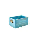 GenWare Blue Wash Acacia Wood Display Drawer 21.5 x 15 x 11cm 2 WDD 2115BL