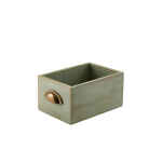 GenWare Green Wash Acacia Wood Display Drawer 21.5 x 15 x 11cm 2 WDD 2115GR