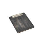Black Wooden Menu Clipboard A5 18.5x24.5x0.6cm 2 WMC17BK