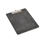 Black Wooden Menu Clipboard A4 24x32x0.6cm 2 WMC24BK