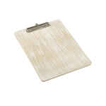 White Wash Wooden Menu Clipboard A4 24x32x0.6cm 2 WMC24W