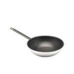 Non Stick Teflon Aluminium Flat Base Wok 30cm 2 WOK30NS