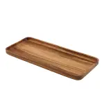 GenWare Acacia Wood Rectangular Serving Tray 30 x 13cm 2 WRT3013