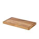 Genware Acacia Wood Serving Board GN 1/3 2 WSB3217