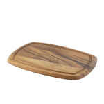 Genware Acacia Wood Serving Board 36 x 25.5 x 2cm 2 WSB3625