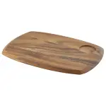 Genware Acacia Wood Serving Board 36 x 25.5 x 2cm 3 WSB3625 A