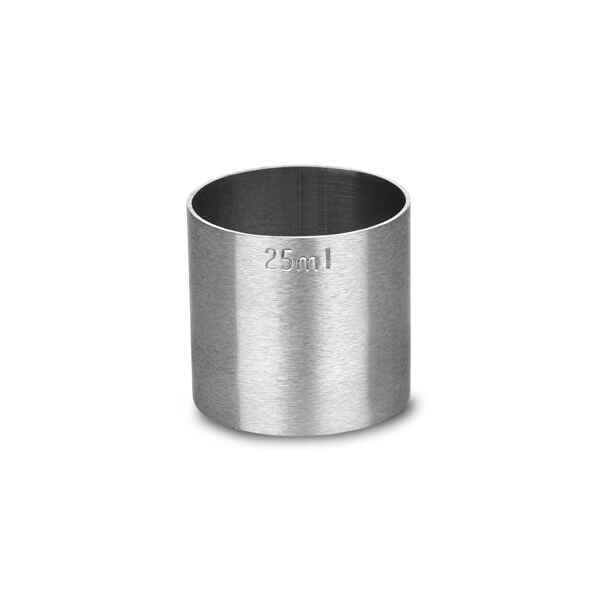 Stainless Steel Thimble Bar Measure CE 25ml 1 stainlesssteelthimblebarmeasurece25ml20600p